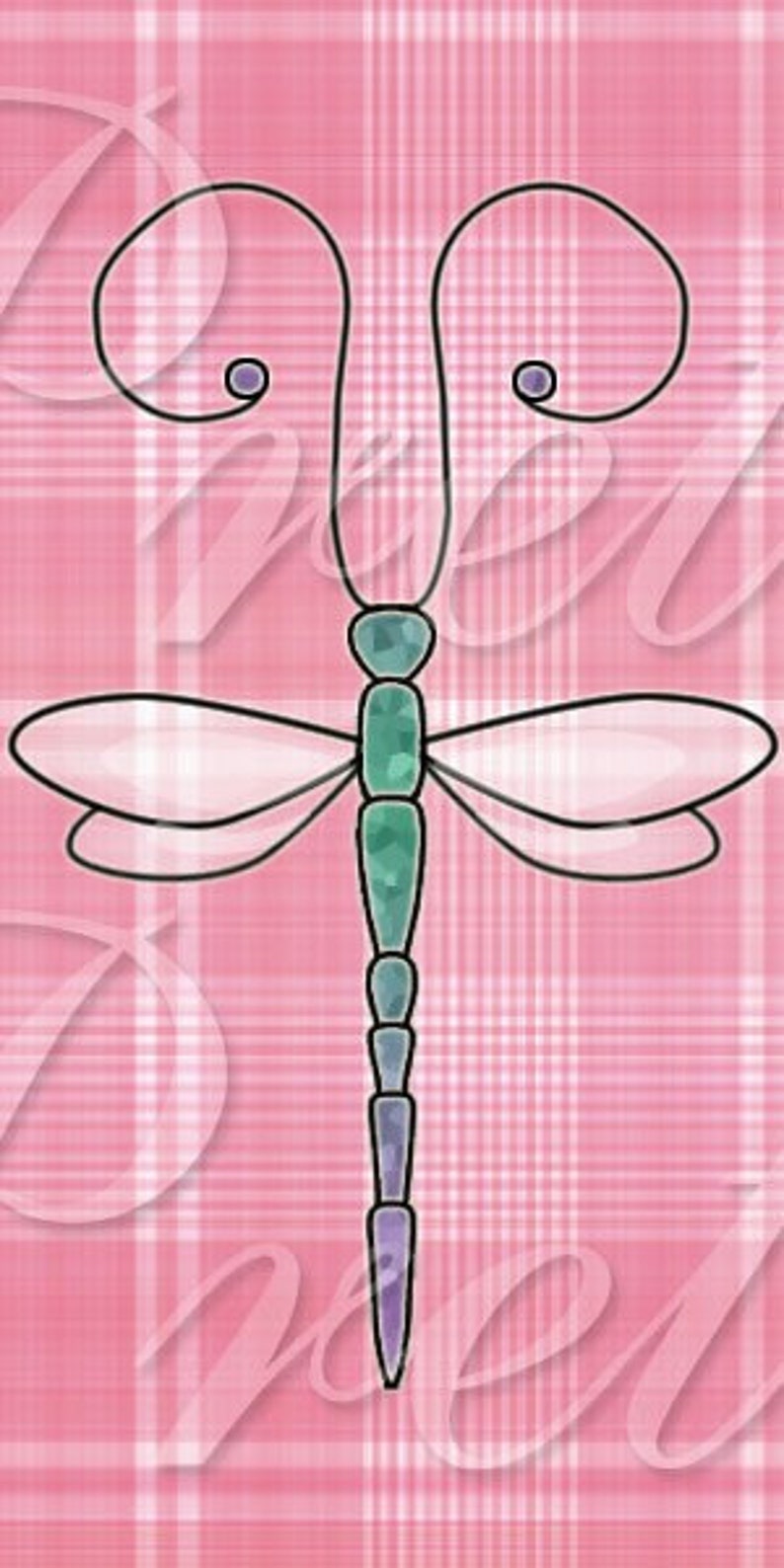 Dragonflies - Domino Size - 1 X 2 Inch - Digital Collage Sheet ...
