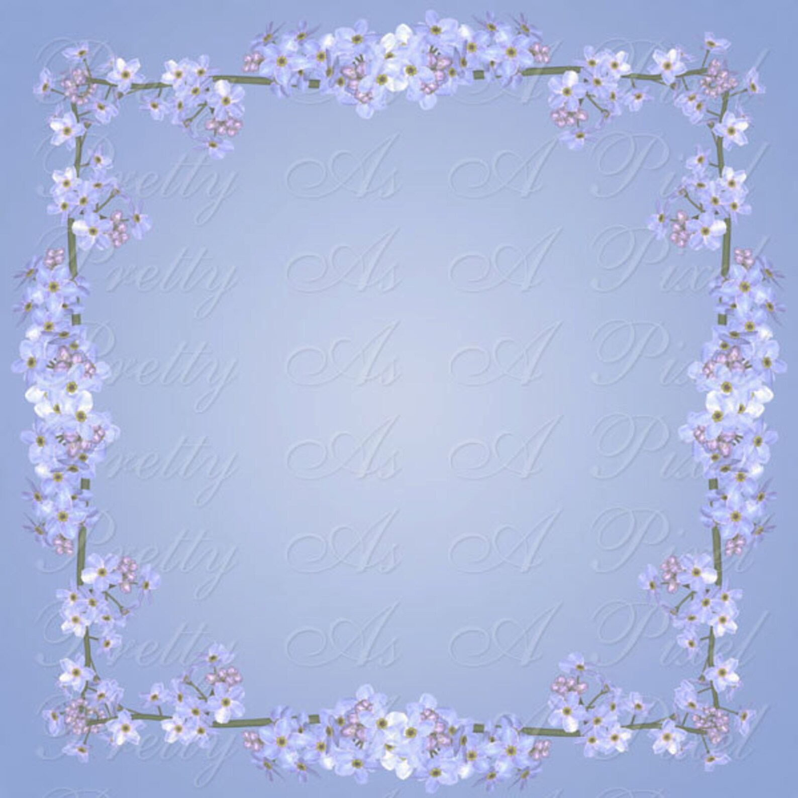 Forget-me-nots Digital Paper Pack INSTANT DOWNLOAD - Etsy