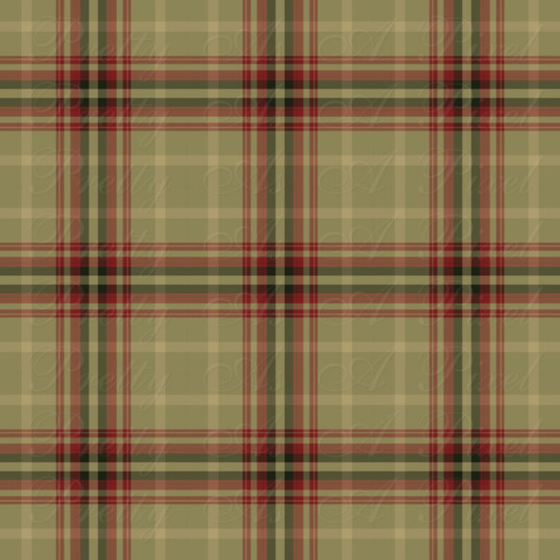 Printable Scrapbook Paper Christmas Plaid 3 12 X 12 Set of 12 INSTANT Printable Scrapbook Paper Christmas Plaid 3 12 X 12 Set of 12 INSTANT