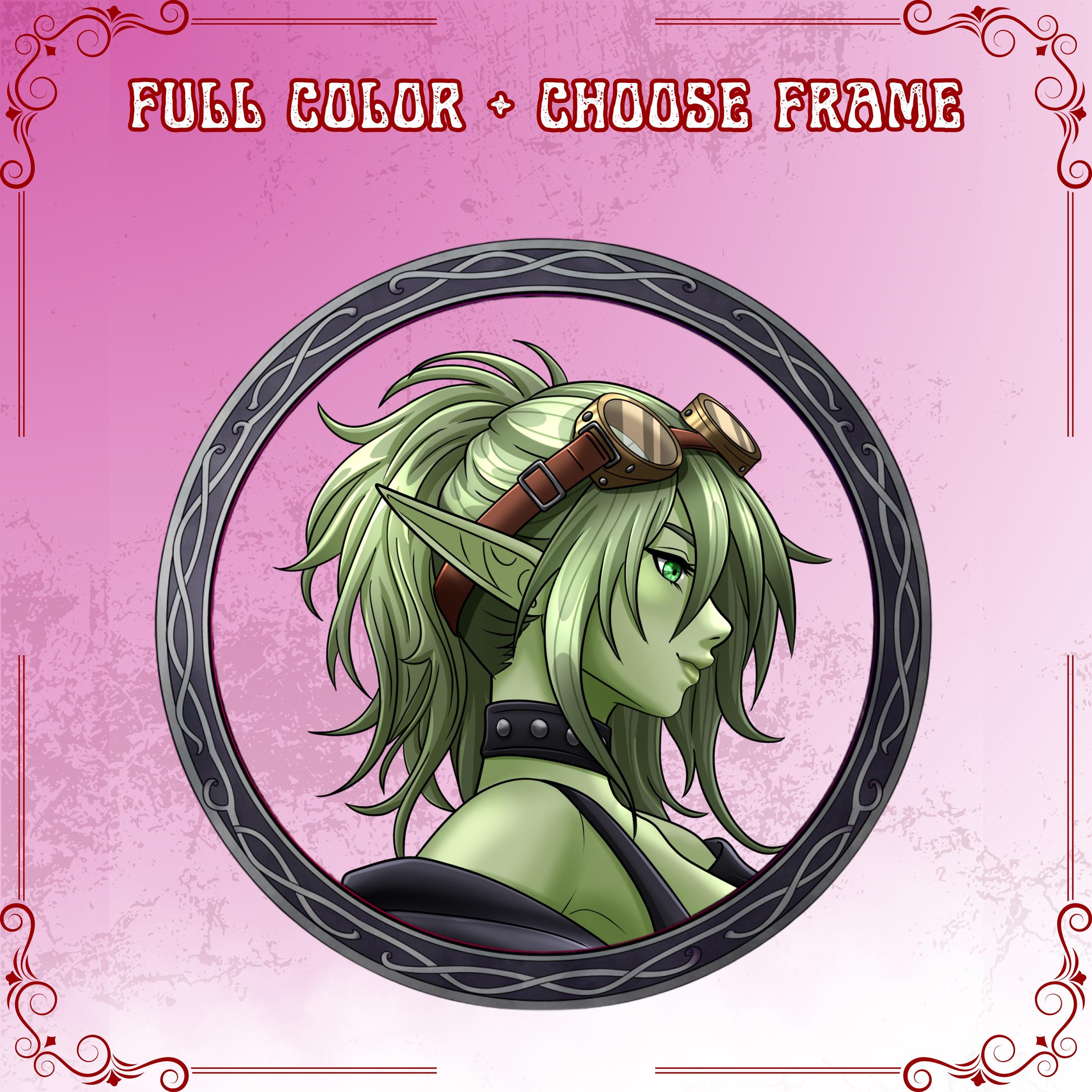 CUSTOM DND Tokens Character Art Commission, Fantasy RPG, for Dungeon ...