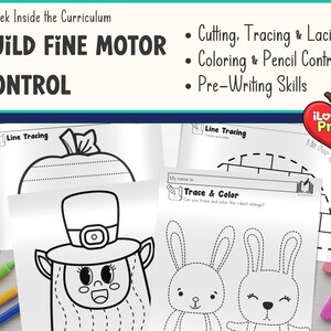 Preschool Curriculum Full Year, PreK Bundle 2400+ Pages, Printable Worksheets & Crafts, Lesson Plans for Ages 3-5, Kindergarten Readiness image 11