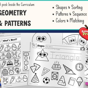 Preschool Curriculum Full Year, PreK Bundle 2400+ Pages, Printable Worksheets & Crafts, Lesson Plans for Ages 3-5, Kindergarten Readiness image 8