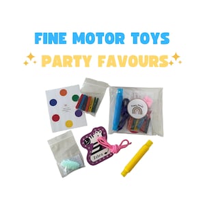 Cadeaux pour anniversaire d'enfant, Mini kit de jouets de motricité fine, Sacs à surprises pour enfants, Jardin d'enfants préscolaire, Cadeaux pour jeux et activités à domicile