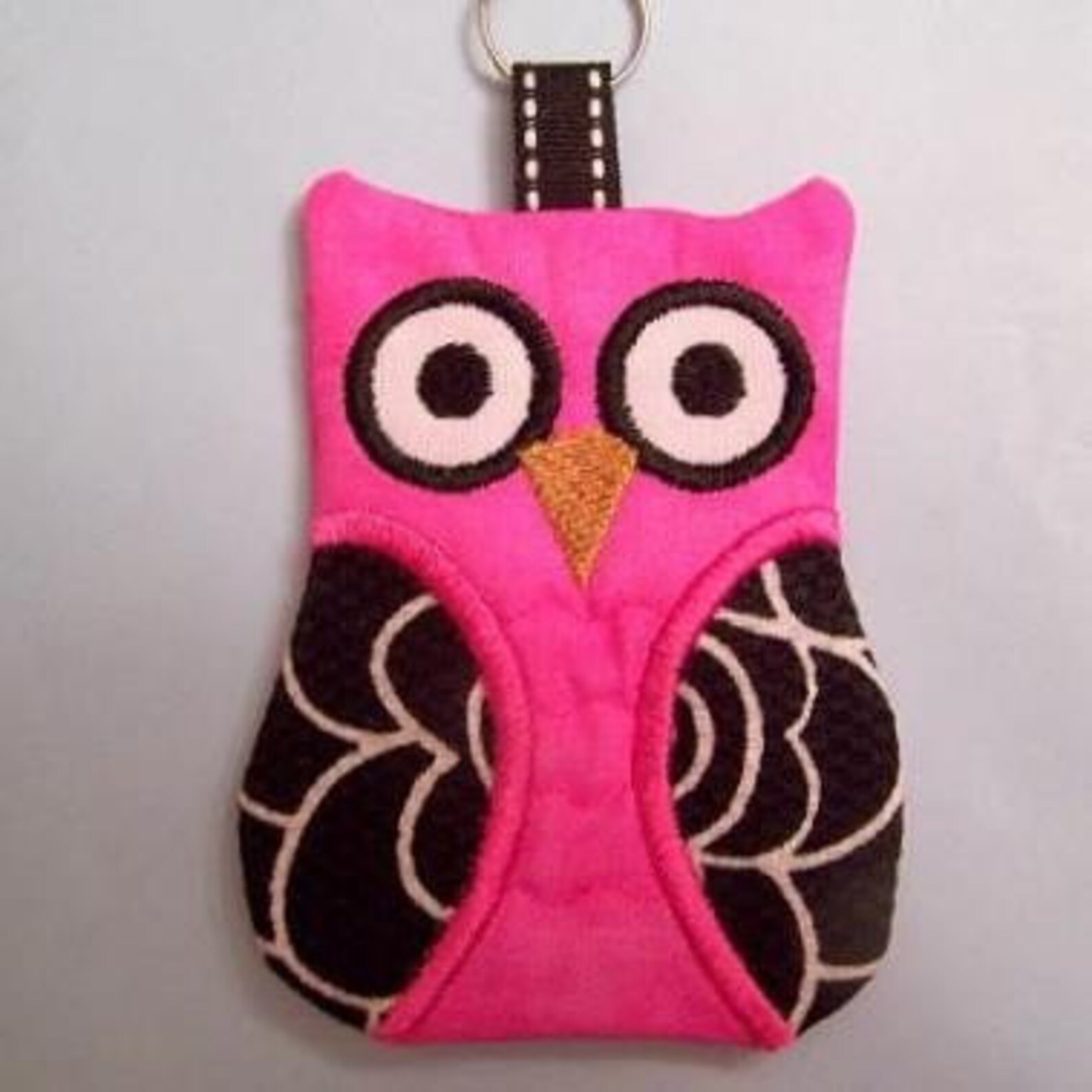 Owl Key Chain, Credit Card, Gift Card, License or ID Holder, Ornament
