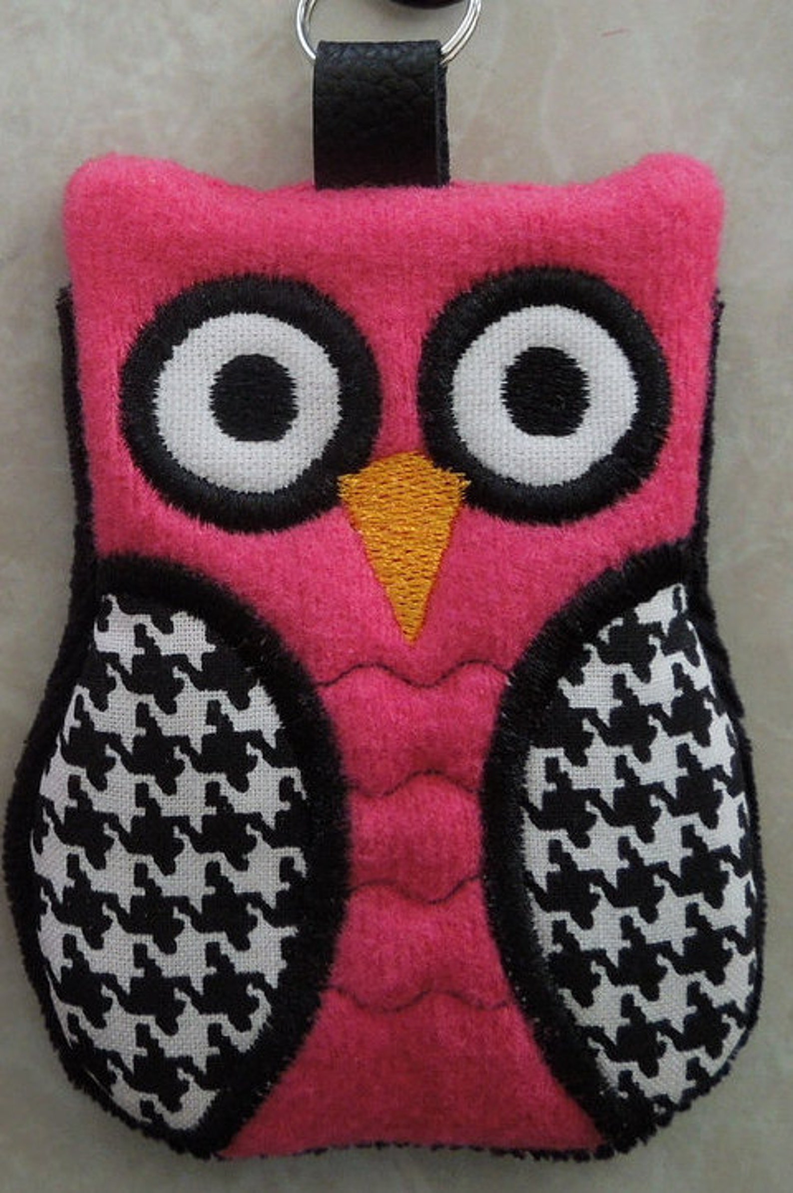 Owl Key Chain, Credit Card, Gift Card, License or ID Holder, Ornament
