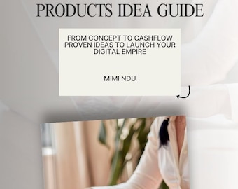 177 Digital Product Ideas E-Guide: Etsy & Online Business (PDF)