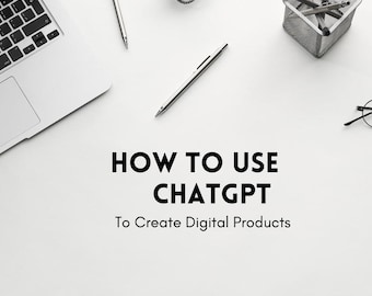 Create & Sell Digital Products with ChatGPT | AI Business Guide | Passive Income eBook