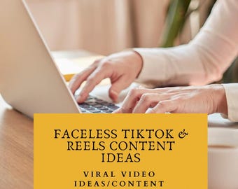 Faceless TikTok & Reels Content Ideas: Viral Growth Guide (PDF)