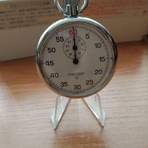 Retro Orient Stopwatch - Vintage Japanese Mechanical Timer