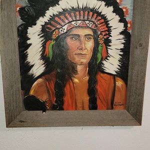 Vintage Indian chief