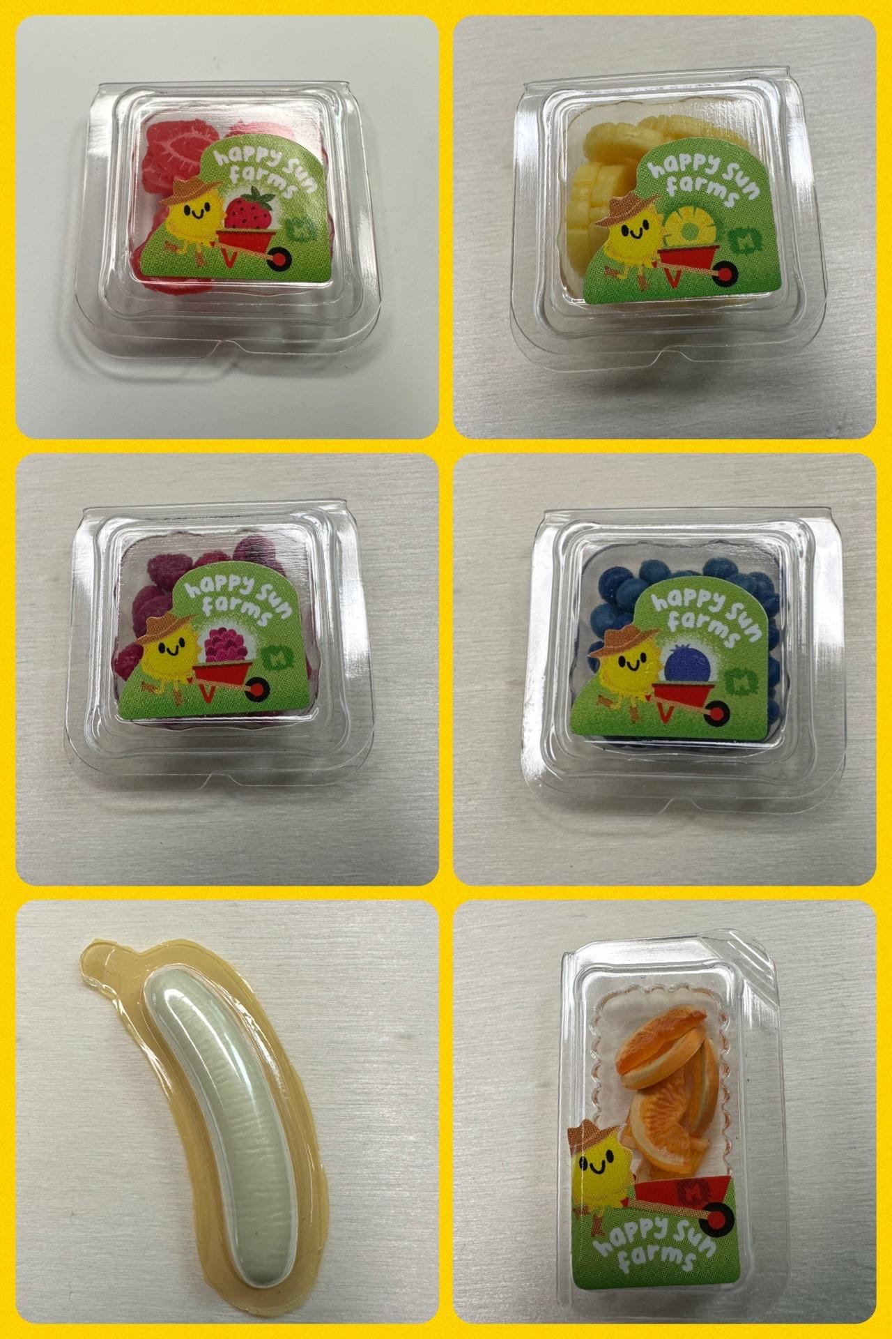 Mini Singles Fruits