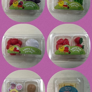 Mini Fruits/Veggies *Singles*