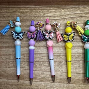 Butterfly Beaded Pens