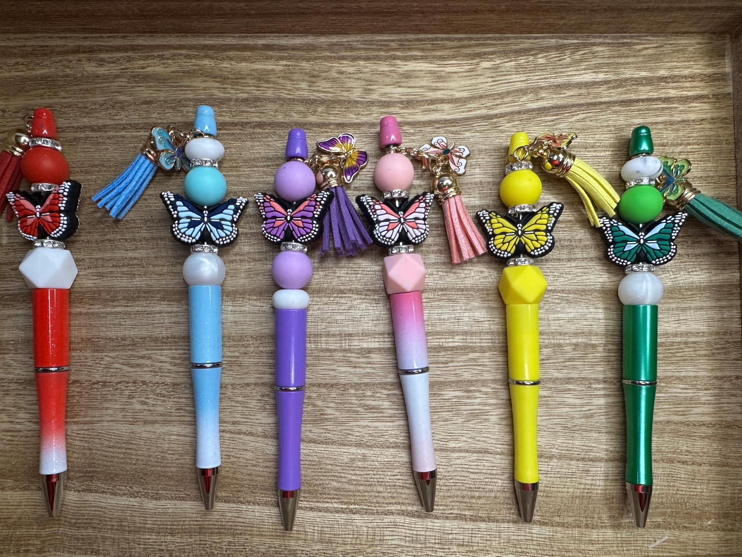 Butterfly Beaded Pens