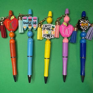 Teacher Beaded Pens