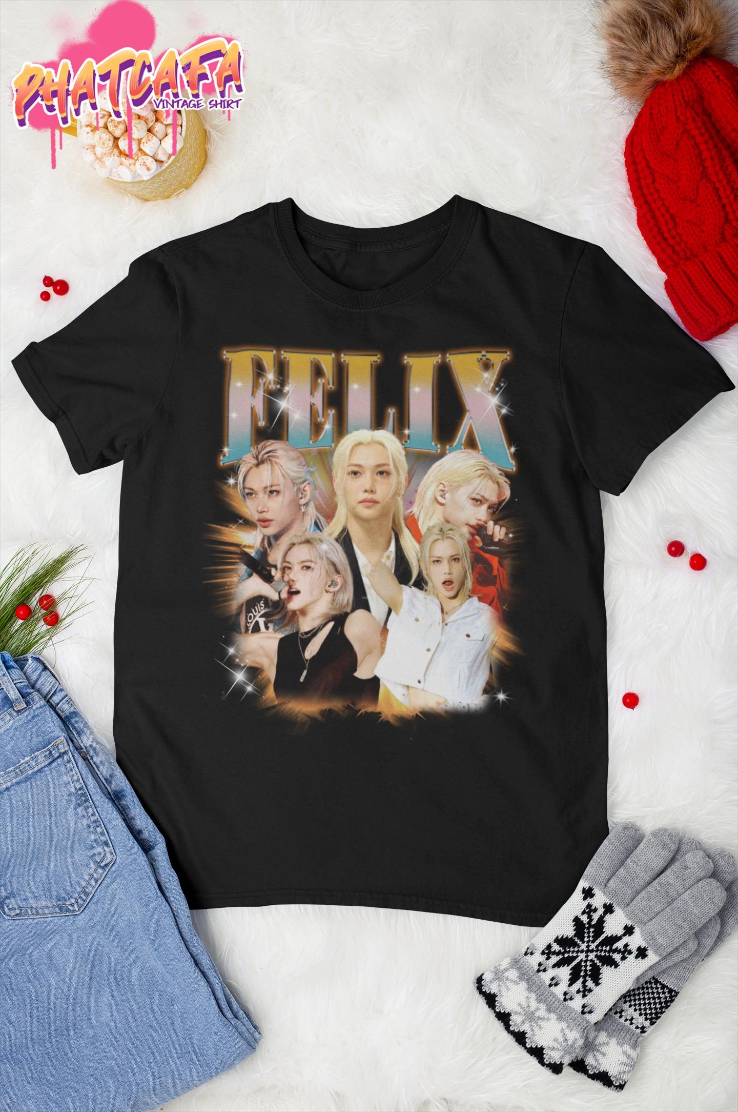 アイドル UNIFORM T-SHIRT Felix UNIFORM SHIRT - Felix / Stray Kids『Stray Kids World Tour