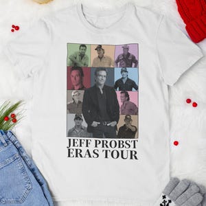 Jeff Probst The Eras Tour Vintage T-Shirt, Jeff Probst Fans, Jeffrey Lee Probst, Emmy Award Shirt, Tv Producer Shirt, Internet Culture Shirt