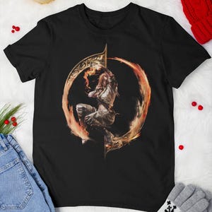 Sciel Expedition 33 Vintage T-Shirt, Expedition 33 Shirt, Dark Fantasy Shirt, Rpg Gamer Tee, Esquie Lover Gift, Video Game Graphic