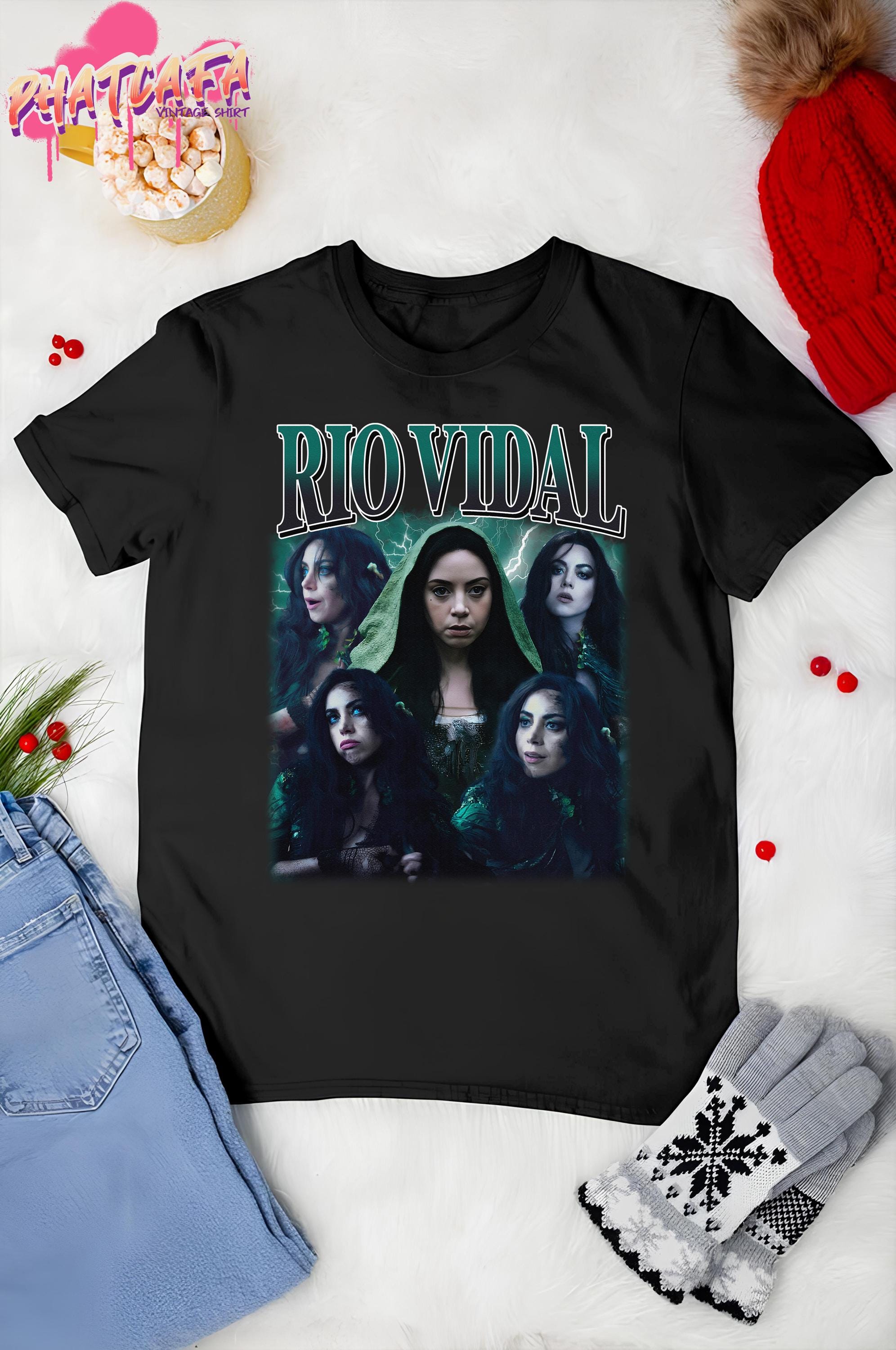 Rio Vidal Retro Vintage T-Shirt, Aubrey Plaza Shirt, Green Witch Gift, American Comedian Shirt,  Primetime Emmy Awards,  Golden Globe Award