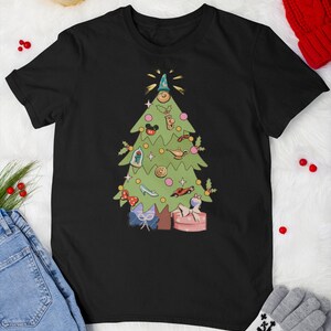 Mickey Christmas Tree Vintage T-Shirt, Mickey Mouse Gift, Tis The Season, Christmas Tree Shirt, Mickey Winter Shirt, Mouse and Friends Shirt