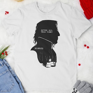 After All This Time Always Vintage T-Shirt, Magic Movie Gift, Emotional Wizard Quote Shirt, Wizard School Shirt