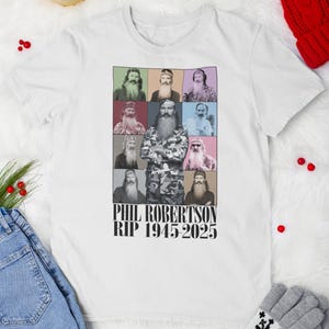 Rip Phil Robertson Retro Vintage T-Shirt, American Hunter Shirt, Phil Alexander Robertson, Phil Robertson Eras Shirt