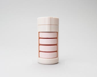 Glucose Tablet Holder - Diabetic Low Blood Sugar Quick Dispense Container | The Low Roller Mini - Pink