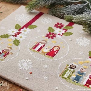 Nativity Christmas Balls by Madame Chantilly