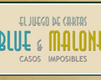 Blue and Malone - Impossible Cases - Game (DIGITAL - PRINTABLE)
