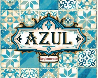 Blue + Sintra Stained Glass + Summer Pavilion (Printable Digital Game)