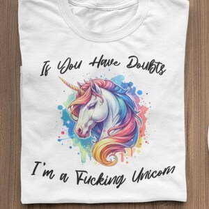 I&#39;m A Unicorn Shirt, Sassy Unicorn Lover Tee, Funny Unicorn TShirt, Unicorn Girls, Unicorn T-Shirt, Birthday Present for Her, Unicorn Gifts