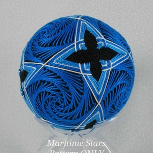 PATTERN for sale Maritime Stars temari
