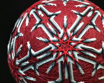 Pattern Temari Chrysanthemum Spray by Barbara B. Suess