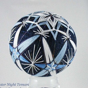 Temari Short Course Winter Night by Barbara B. Suess