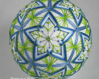 Pattern for sale Mema is a Star Temari
