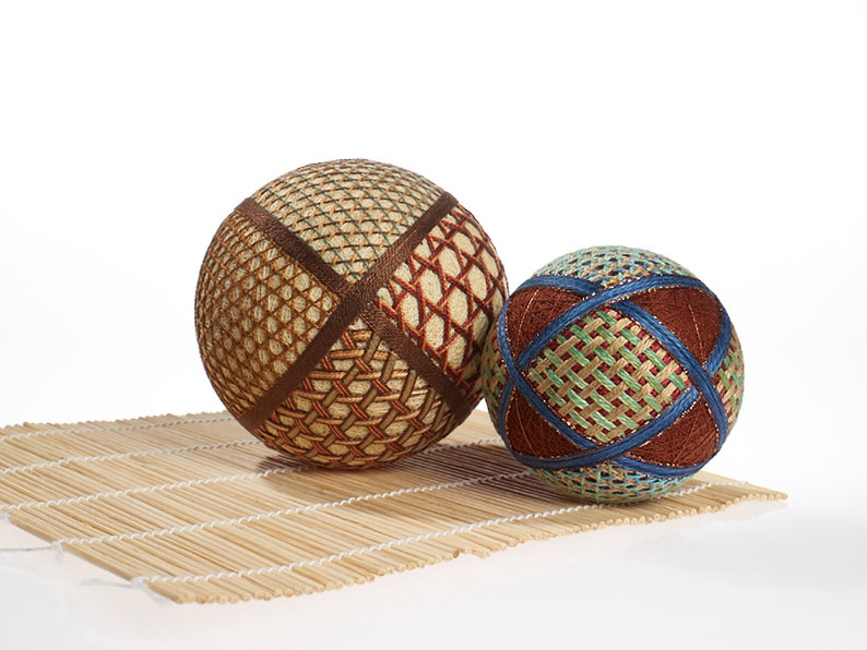 DIGITAL Temari Techniques, A Visual Guide to Making Japanese Embroidered Thread Balls, Digital Copy not printable image 2