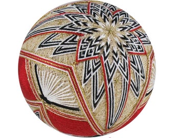 Pattern for Unfolding Kiku Temari