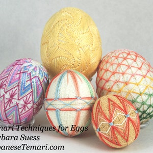 Temari Course Techniques for Eggs - Patterns and Tips