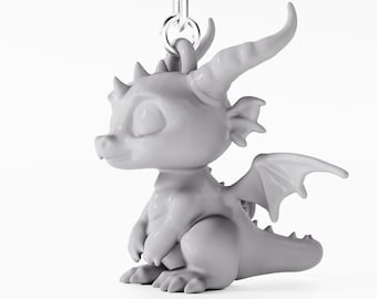 Llavero de dragón bebé STL – Archivo para impresión 3D