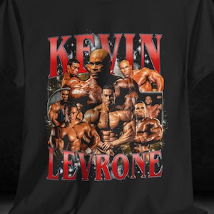 Kevin Levrone Bodybuilding T-Shirt, Fitness Gym Motivation, Muscle Icon Tribute, Bodybuilder Workout Top, Fitness Apparel, Bodybuilding Lege