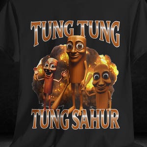 tung tung sahur italian brainrot Bombardino Crocodilo Tralalero Tralala Bombombini Lirili Larila Chimpanzini gift fro bro cringe tshirt