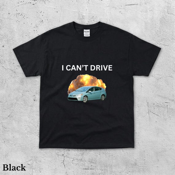 Funny Prius Shirt: Casual Fit, Humorous Car Lover Tee