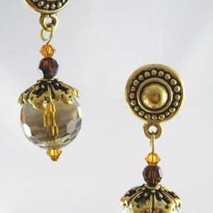 Smokey Quartz Earrings