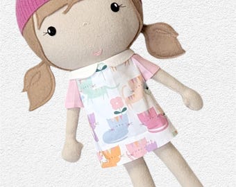 STUDIO DOLL -  Handcrafted Viola Studio Girl Doll