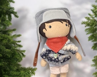 STUDIO DOLL -  Handcrafted Viola Studio Boy Doll