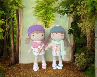 STUDIO DOLL -  Handcrafted Viola Studio Girl Doll