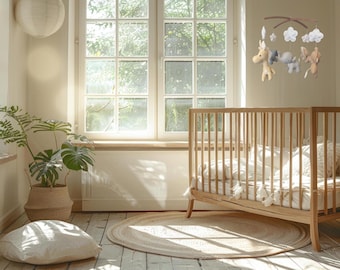 JUNGLE ANIMALS Nursery Mobile