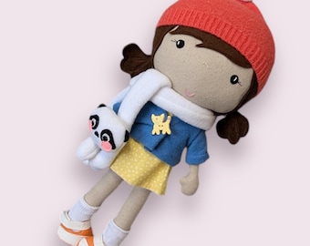 STUDIO DOLL -  Handcrafted Viola Studio Girl Doll