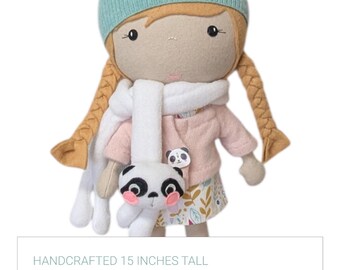 STUDIO DOLL -  Handcrafted Viola Studio Girl Doll