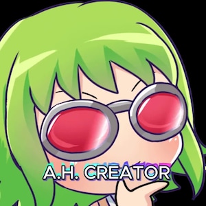 Animated Twitch Emote »&#39;&#39;GumiSunglasses&#39;&#39;» Emotes for Twitch| Vocaloid Emotes, Funny Emotes, Laughing Emotes, Anime Emotes| Instant Download